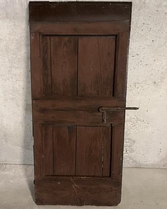 Porta cantina d’epoca in legno massello