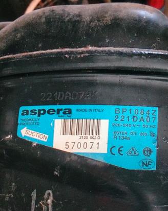 motore compressore frigorifero aspera
