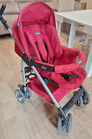 Passeggino trio chicco+sdraietta+giostrina