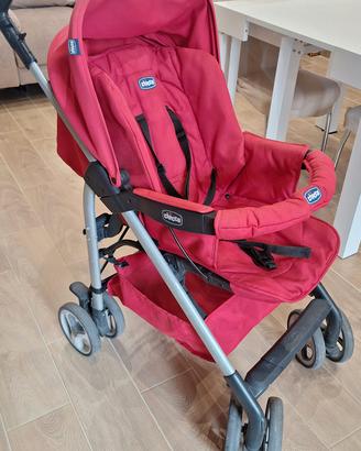 Passeggino trio chicco+sdraietta+giostrina