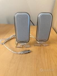 2 altoparlanti per PC con USB