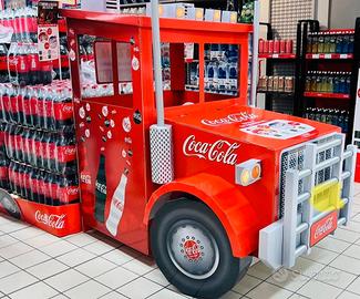 Camion CocaCola edizione Natale modello in cartone