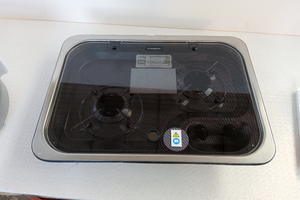 Composizione lavello più fuochi separati