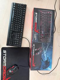 Stormcorw pc gaming bundle Mouse Tastiera Tappetin