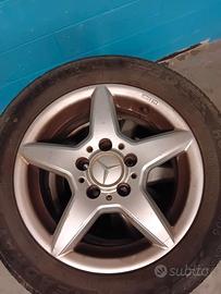 cerchi lega con gomme Mercedes classe A169