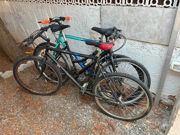 Mountain Bike 3 pezzi da sistmare