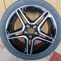 set gomme amg complete con cerchioni compresi