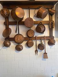 Set Pentole di Rame