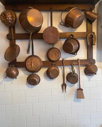 Set Pentole di Rame