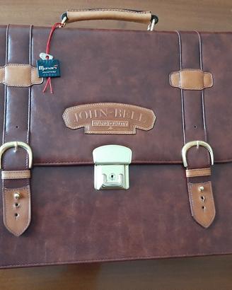 Munari Borsa Da Lavoro Uomo Pelle Nuova