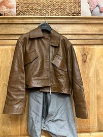 Giacca in pelle, Alberta Ferretti