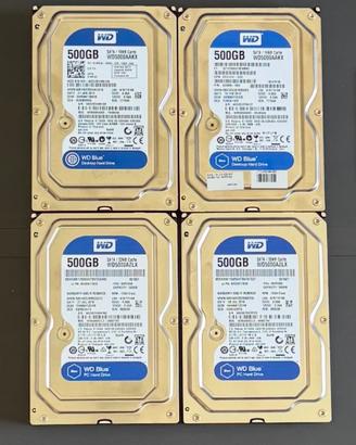 Hard disk per pc desktop da 500 giga