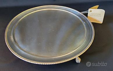 Vassoio vecchio Sheffield inglese