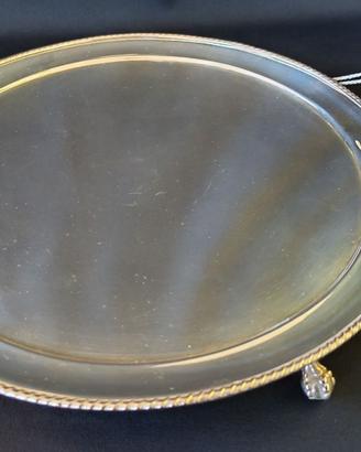 Vassoio vecchio Sheffield inglese