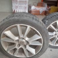 set completo gomme e cerchi Opel Zafira