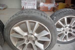 set completo gomme e cerchi Opel Zafira