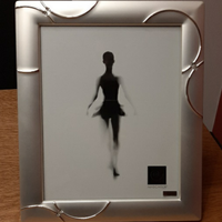 Cornice argento per foto Mascagni