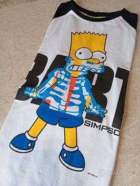 t-shirt manica lunga bambino 10 - 11 anni cm  146