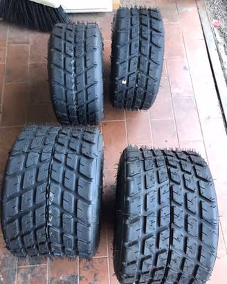 Gomme rain per Go Kart nuove