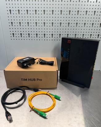 Modem Wi-Fi 7 Tim Hub Pro fibra FTTH 2.5 Gbps