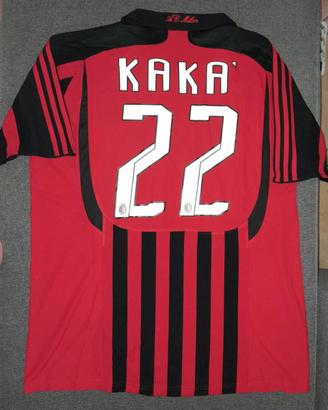 Milan 2007-08 maglia Adidas home #22 Kakà