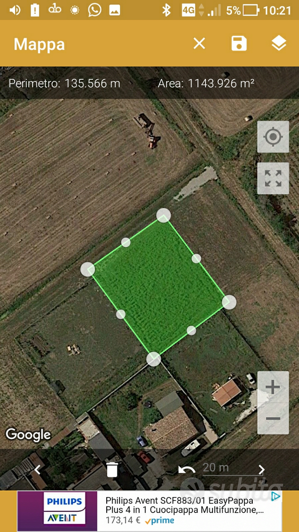 Terreno isola sacra - Vista 2