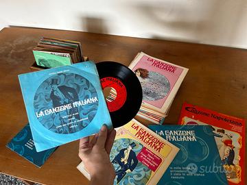 Collezione “La Canzone Italiana” 50 vinili + libri