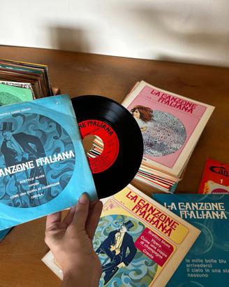 Collezione “La Canzone Italiana” 50 vinili + libri