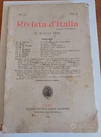 Rivista d'Italia Società Editrice Dante Alighieri