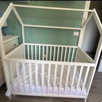 Lettino a Forma di Casa- Culla Co-sleeping -