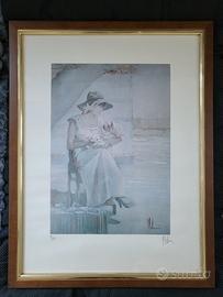 Quadro fotolito numerato e firmato Melani