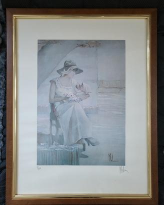 Quadro fotolito numerato e firmato Melani