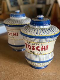 2 vasi Amarena Toschi Vignola Vintage.