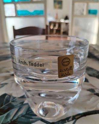 Set bicchieri cristallo Whisky