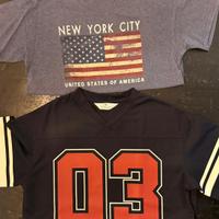 2 T-SHIRT H&M SUPER anni 8/10-altezza 134/140 cm