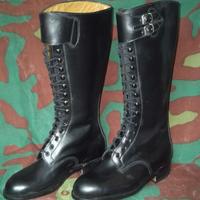 Stivali motociclista Polizia Stradale Vintage