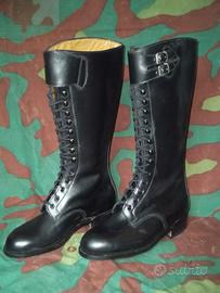 Stivali motociclista Polizia Stradale Vintage