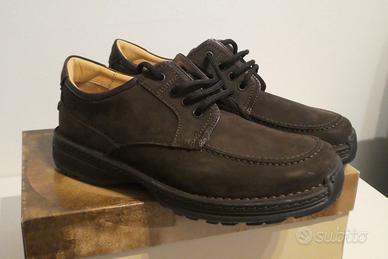 Scarpe da uomo in pelle Nabuk - marrone taglia 41