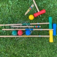 Gioco da cricket in legno