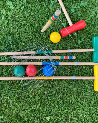 Gioco da cricket in legno