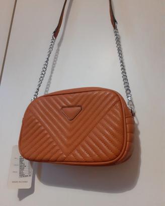 Borsa donna a tracolla marrone