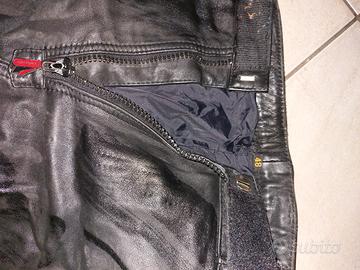 Pantaloni in vera pelle TG.48/50