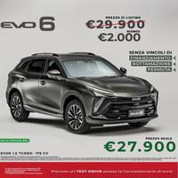 Evo 6 1.5 Turbo Benzina/GPL DCT (TASSO ZERO FINO A