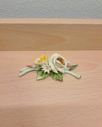 Soprammobile mazzo di fiori decorativo