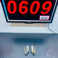 COPPIA PEDANE HM 50 BAJA MINI IN ACCIAIO