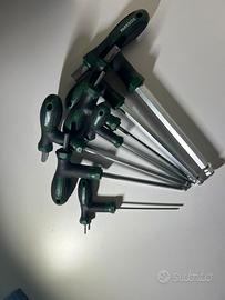 Utensili parkside lampada +  chiavi a T