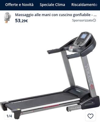 Tapis Touring Roulant + fascia cardio