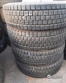 4 gomme usate 205 75 17.5 dunlop