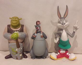 Shrek, Bugs Bunny, Baloo-Mowgli portasapone