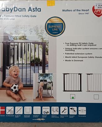cancelletto per bambini con prolunghe 